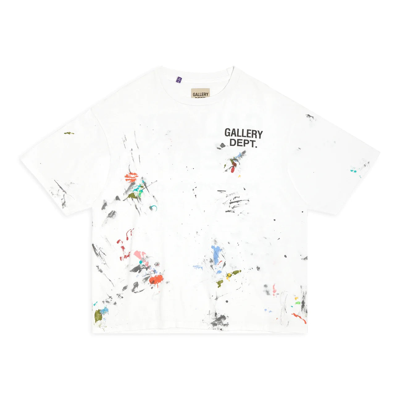 GALLERY Dept Paint Shop Souvenir Tee T-Shirt - Black Unisex Streetwear Limited Edition - **Gallery Dept. Hollywood Tee: Detailed Product Description** Embrace a piece of wearable art with the