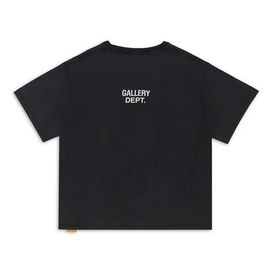 GALLERY Dept. Distressed Atk Tee T-Shirt - Black Unisex Streetwear Limited Edition - Introducing the Gallery Dept. 'ATK' T-Shirt, a bold statement piece designed for those who appreciate