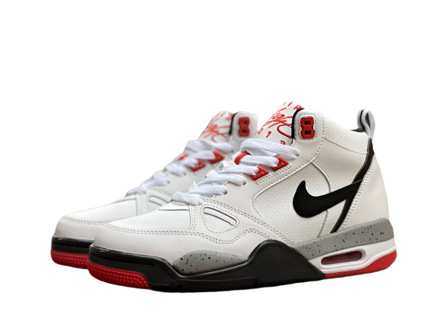 JORDAN 13 'white - Grey - Red' Unisex Streetwear Limited Edition - **Air Jordan 13 'White/Grey/Red'** The Air Jordan 13 'White/Grey/Red' is a classic and stylish rendition