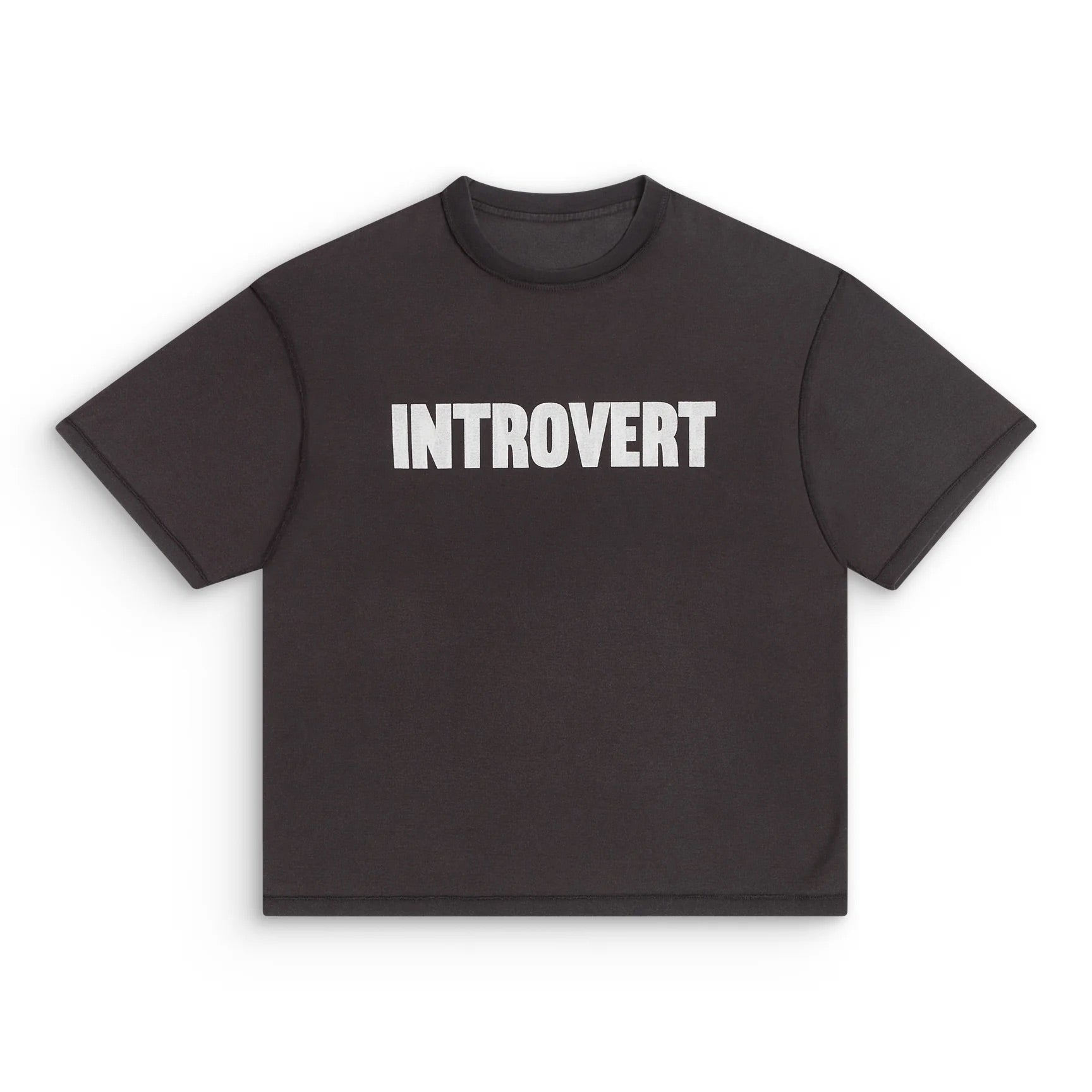 GALLERY Dept Ntro E - Tro Reversible Tee T-Shirt Unisex Streetwear Limited Edition - Introducing the Gallery Dept. NTRO EXTRO Reversible Tee, a versatile and innovative addition to your