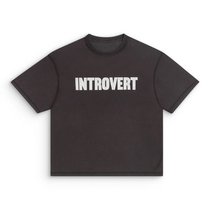 GALLERY Dept Ntro E - Tro Reversible Tee T-Shirt Unisex Streetwear Limited Edition - Introducing the Gallery Dept. NTRO EXTRO Reversible Tee, a versatile and innovative addition to your