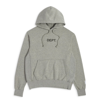 GALLERY Dept Logo Hoodie - Black Unisex Streetwear Limited Edition - **Gallery Dept. Grey Hoodie: Detailed Product Description** Elevate your casual wardrobe with the Gallery Dept.