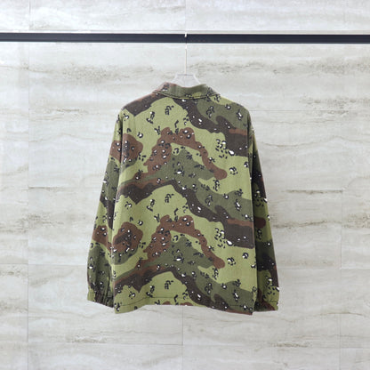 GALLERY Dept Hoodie - Red Unisex Streetwear Limited Edition - **Gallery Dept. Camouflage Jacket: Detailed Product Description** The Gallery Dept. Camouflage Jacket is a perfect