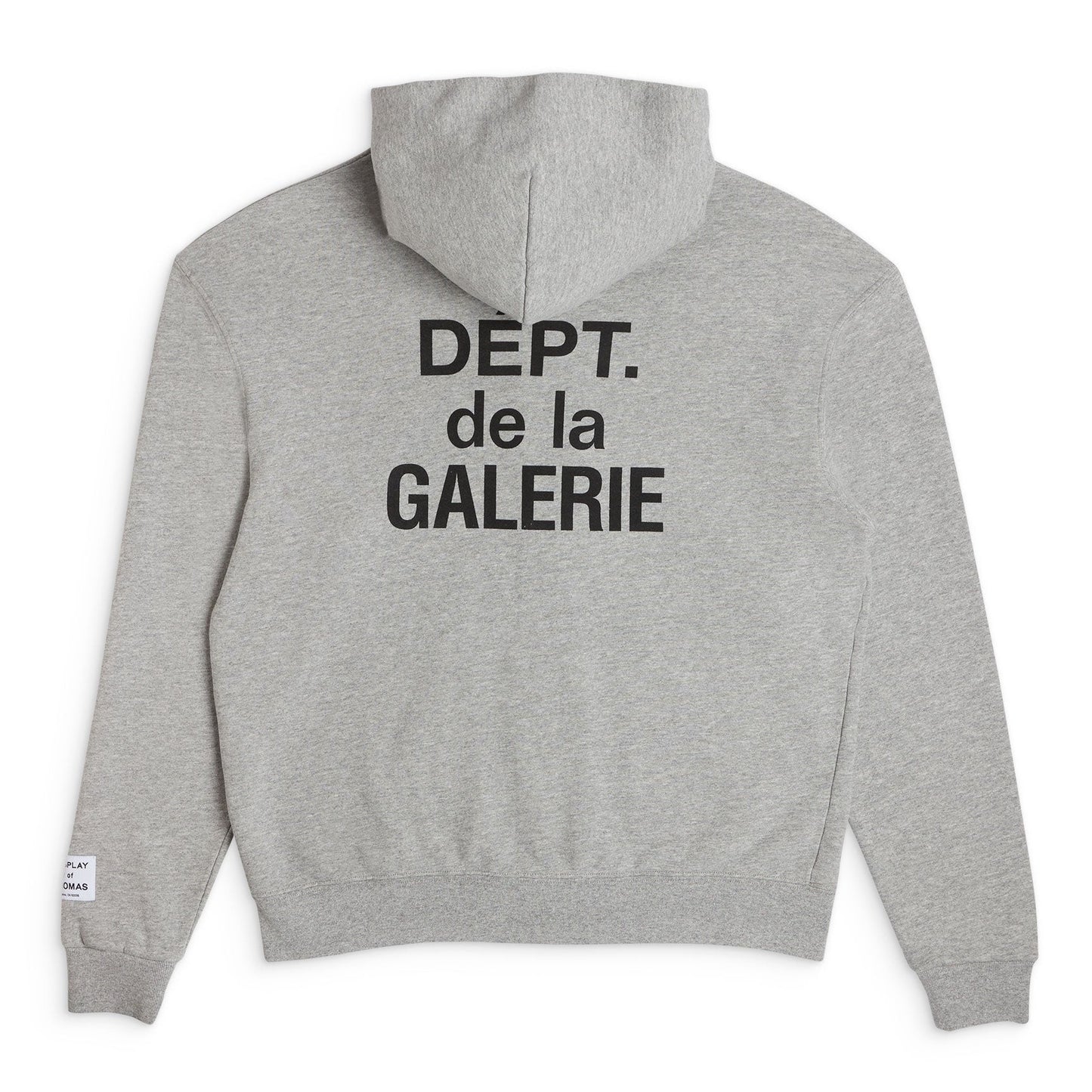 GALLERY Dept French Zip Hoodie - Black Unisex Streetwear Limited Edition - **Gallery Dept. Zip-Up Hoodie: Detailed Product Description** Introducing the Gallery Dept. Zip-Up Hoodie, a perfect