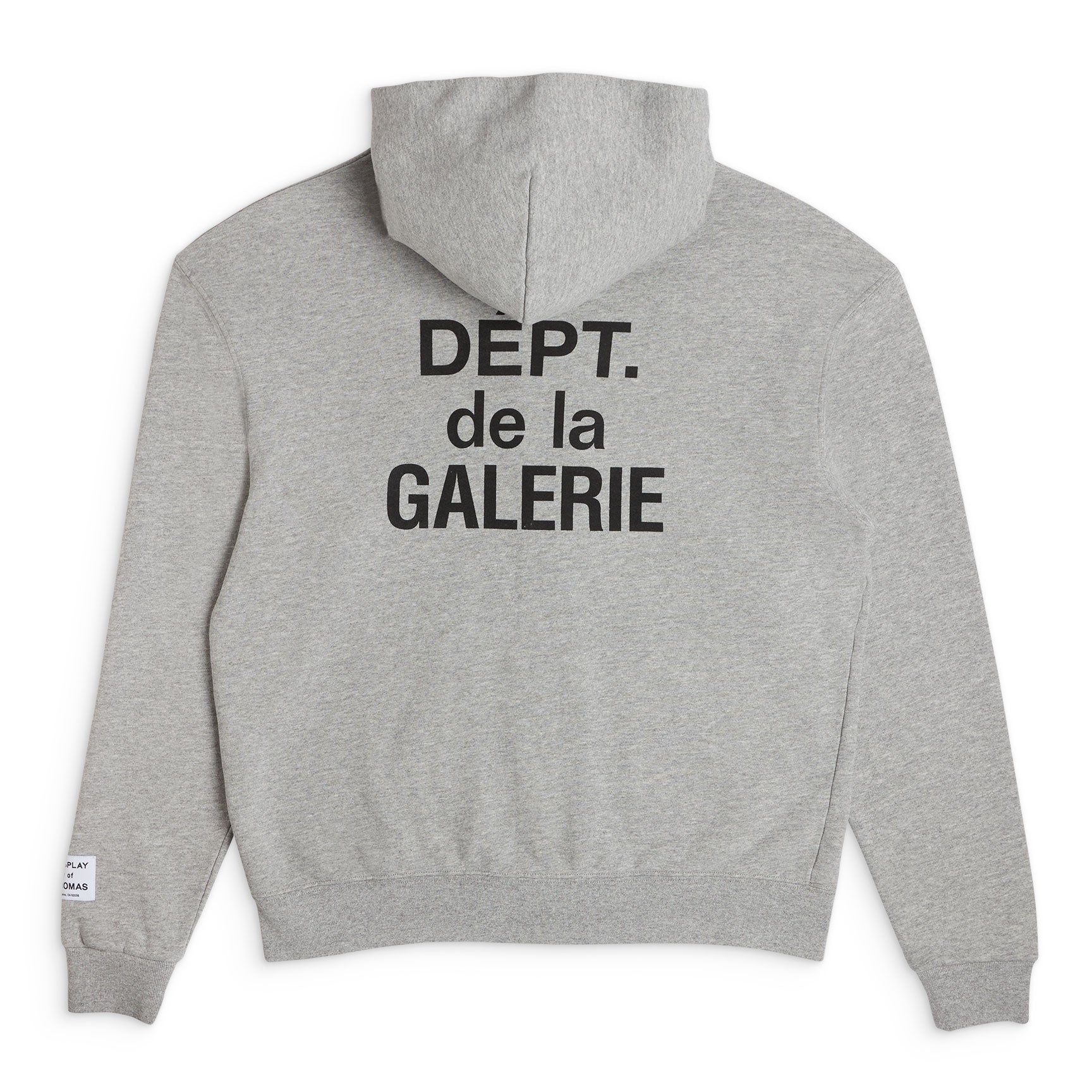 GALLERY Dept French Zip Hoodie - Black Unisex Streetwear Limited Edition - **Gallery Dept. Zip-Up Hoodie: Detailed Product Description** Introducing the Gallery Dept. Zip-Up Hoodie, a perfect