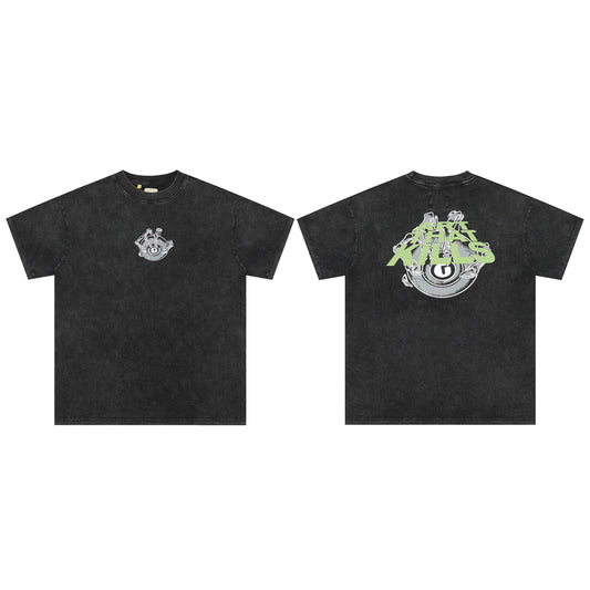 Gallery Dept. T-Shirt - Black Unisex Streetwear Limited Edition - The Gallery Dept. 'Art Kills' T-Shirt is a standout piece in any wardrobe, merging bold