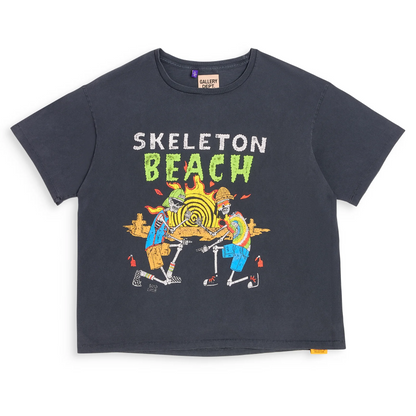 Gallery Dept. Skeleton Beach Tee T-Shirt Unisex Streetwear Limited Edition - **Gallery Dept. Skeleton Beach Tee: Detailed Product Description** Elevate your casual wardrobe with the Gallery