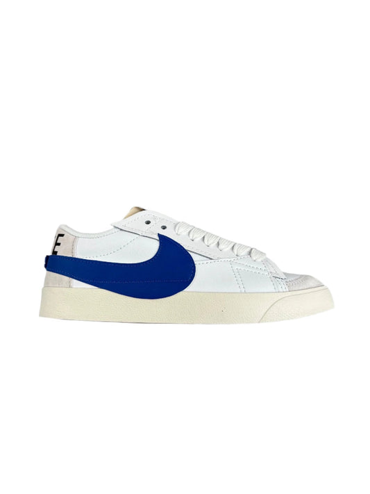 Nike Blazer Low'1977 - White Unisex Streetwear Limited Edition - The Nike Blazer Low '1977' in blue and white delivers a classic retro vibe with