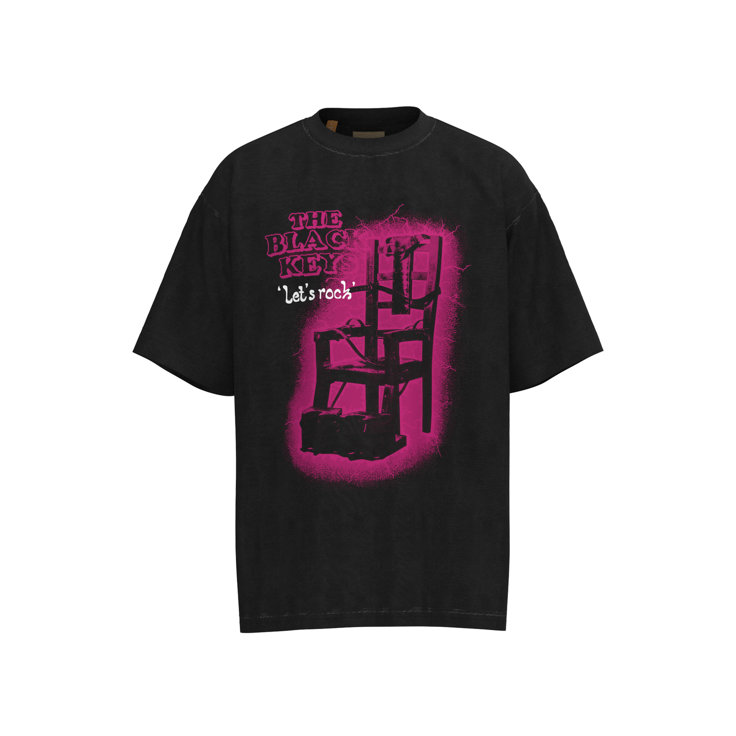 GALLERY Dept Jogger Pants - Black Unisex Streetwear Limited Edition - **Gallery Dept. 'Let's Rock' Tee: Detailed Product Description** Unleash your inner rockstar with the Gallery