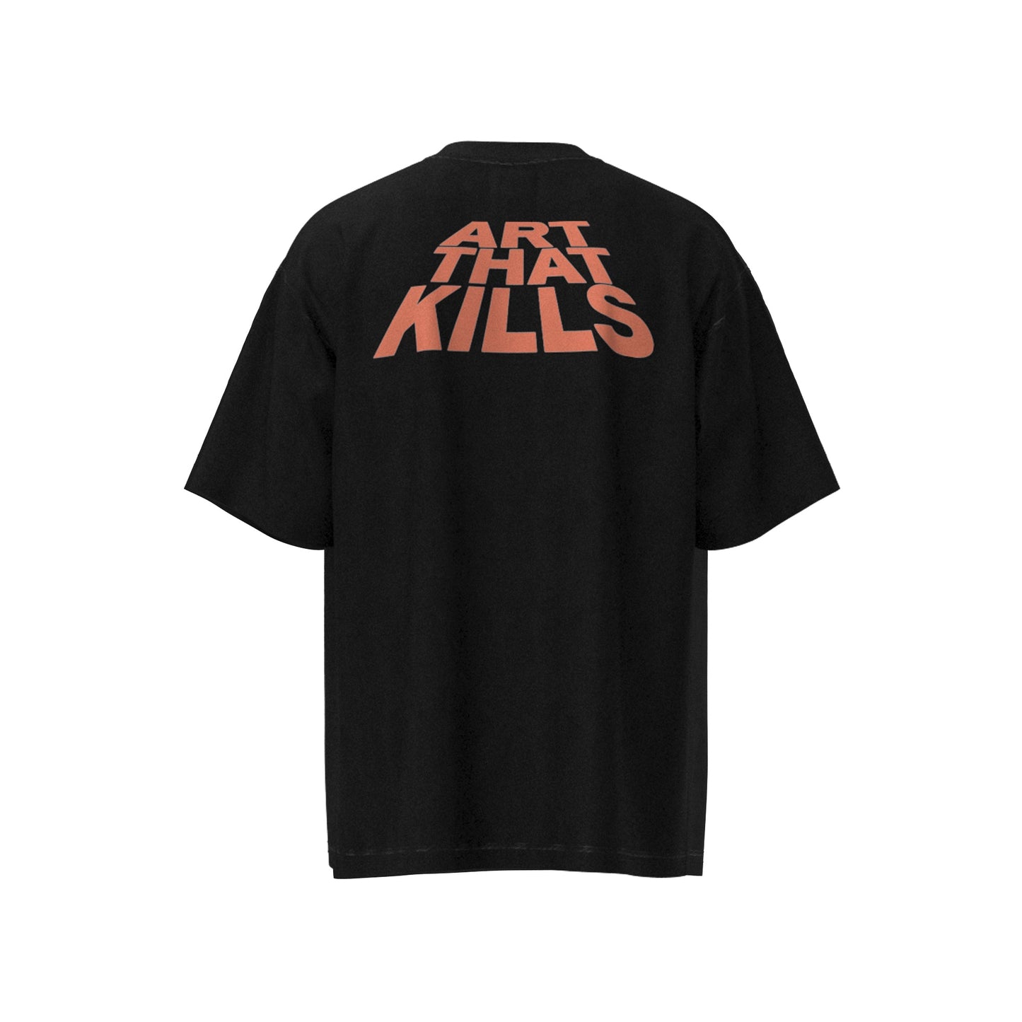 GALLERY Dept Atk T-Shirt - Black Unisex Streetwear Limited Edition - The 'Gallery Dept. Art That Kills Dealers Killer T-Shirt' is a striking and bold statement