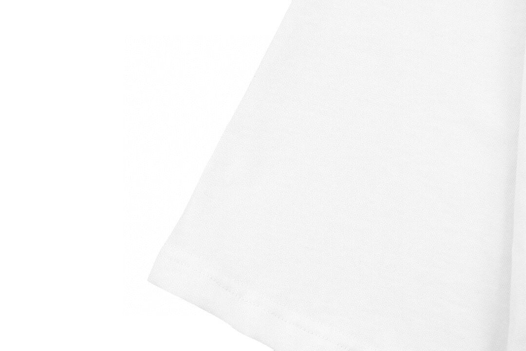 Camiseta Balenciaga con logo Wave (Blanca)