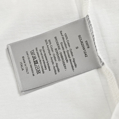 Camiseta blanca con estampado de estrella de Dior