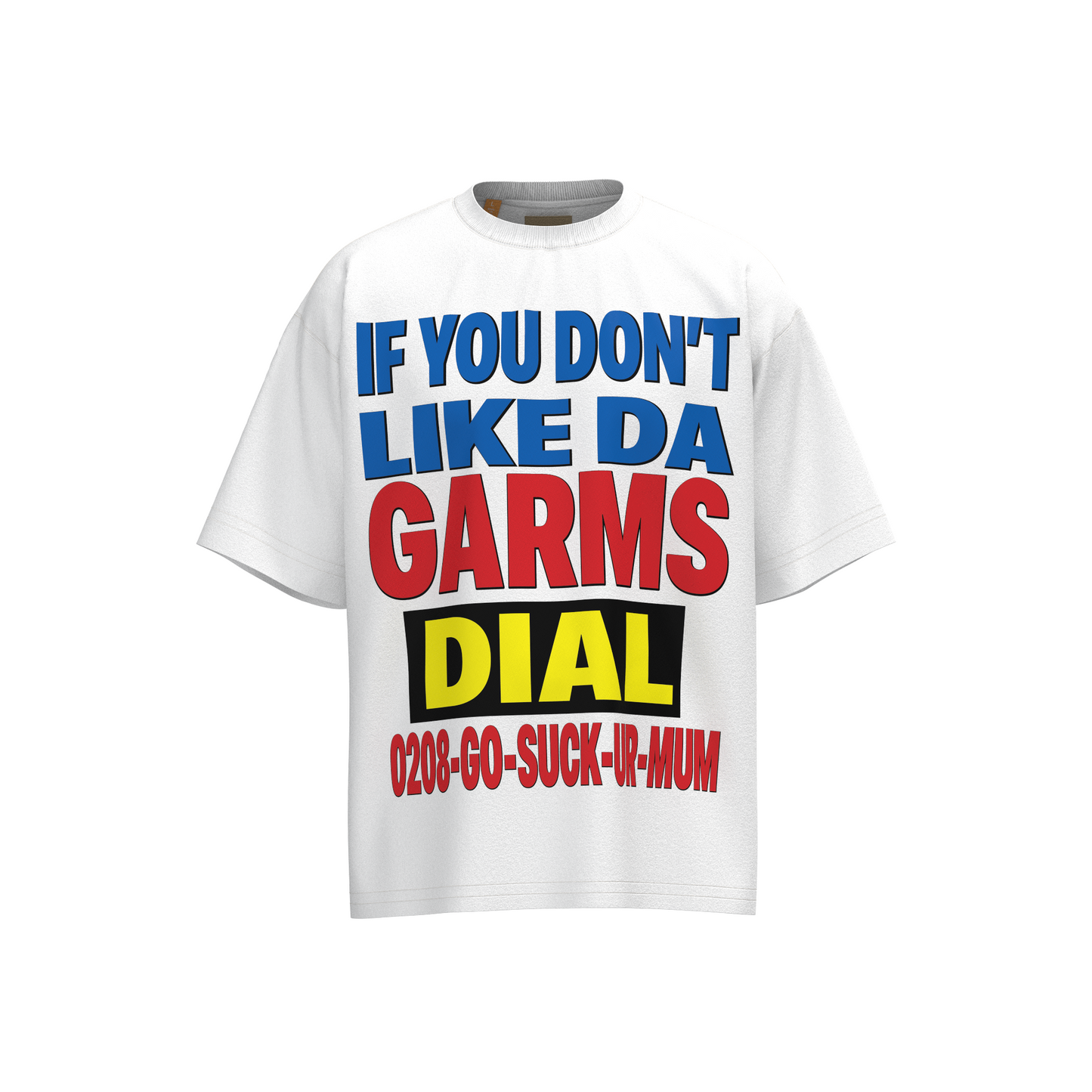 GALLERY Dept Jogger Pants - Black Unisex Streetwear Limited Edition - **Gallery Dept. 'If You Don't Like Da Garms Dial' Tee: Detailed Product Description** Introducing the