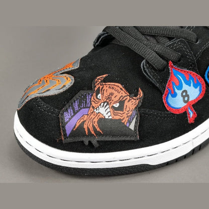 NIKE Sb Dunk Low Pro - Neckface Unisex Streetwear Limited Edition