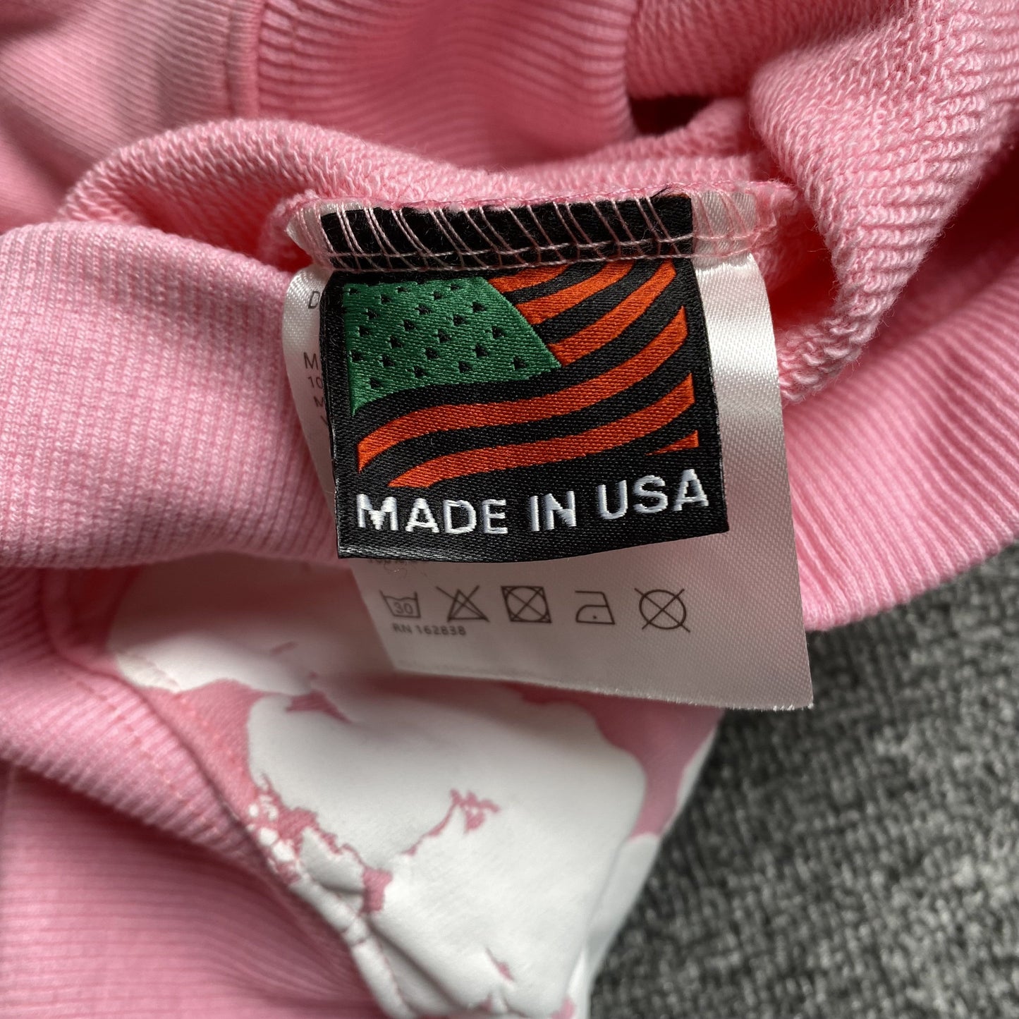 DENIM Tears Cotton Wreath Hoodie - Pink Unisex Streetwear Limited Edition