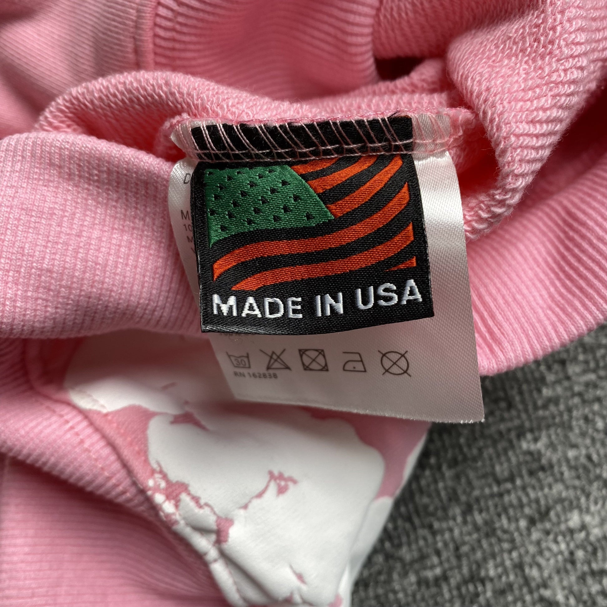 DENIM Tears Cotton Wreath Hoodie - Pink Unisex Streetwear Limited Edition