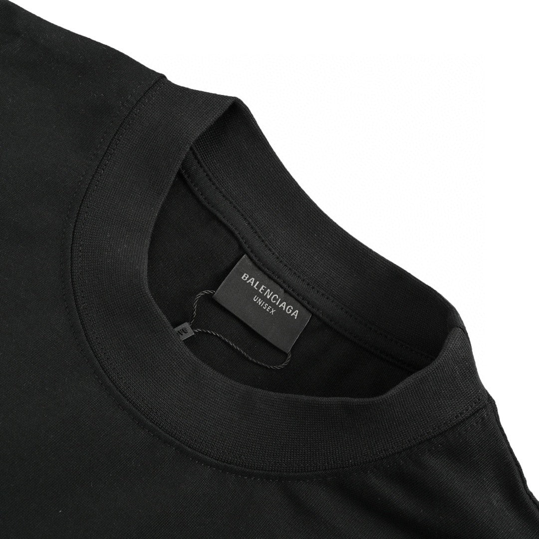 Camiseta con estampado del logo de Balenciaga