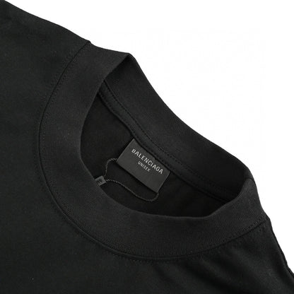 Camiseta con estampado del logo de Balenciaga