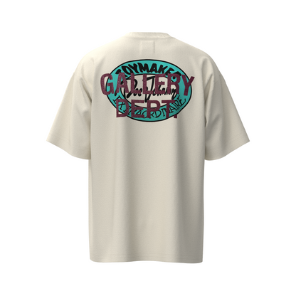 GALLERY Dept. 23ss Dead Batteries Tee T-Shirt - Cream Unisex Streetwear Limited Edition - **Gallery Dept. 'My Batteries Died!' T-Shirt** Step into the realm of art and fashion with