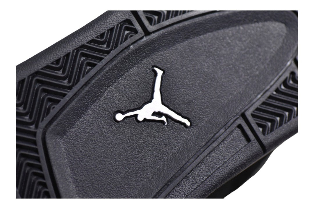 JORDAN 4 Cat Sneakers - Black Unisex Streetwear Limited Edition