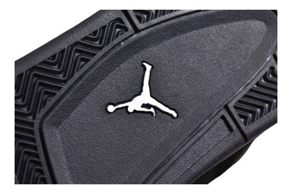 JORDAN 4 Cat Sneakers - Black Unisex Streetwear Limited Edition