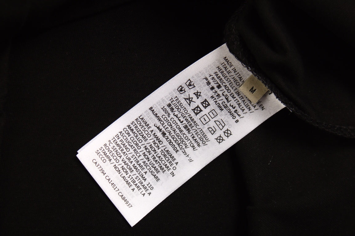 Camiseta Gucci con estampado de osito de peluche - Negra