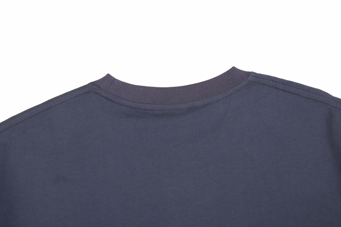 BALENCIAGA Minimalist T-shirt - Blue Unisex Streetwear Limited Edition - The BALENCIAGA MINIMALIST T-SHIRT BLUE - REPLICA is a perfect fusion of luxury and simplicity
