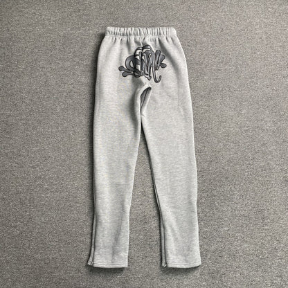 SYNA World Syna Logo Sweatpants - Grey Unisex Streetwear Limited Edition
