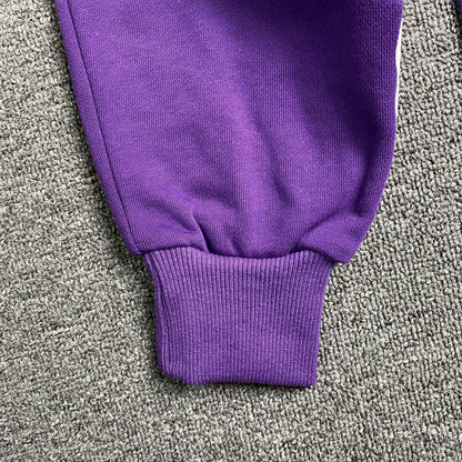 SUDADERA CON CAPUCHA DENIM TEARS CORONA DE ALGODÓN MORADA