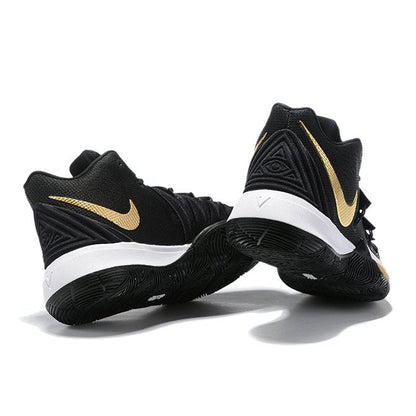 NIKE Kyrie 5 - Metallic Gold - Black Unisex Streetwear Limited Edition