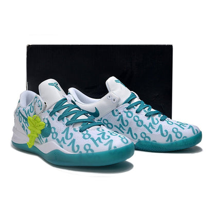 NIKE Kobe 8 Protro - Radiant Emerald Shoes - Red Unisex Streetwear Limited Edition