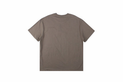 Fear Of God Essentials Logo T-shirt - Taupe - White Unisex Streetwear Limited Edition - This taupe-colored t-shirt from Fear of God Essentials features the same discreetly styled logo as
