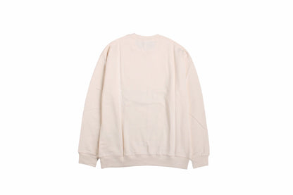 Gucci Sweatshirt - White Unisex Streetwear Limited Edition - White sweatshirt featuring the iconic Gucci green and red web design. Overlaid with the 'GUCCI'