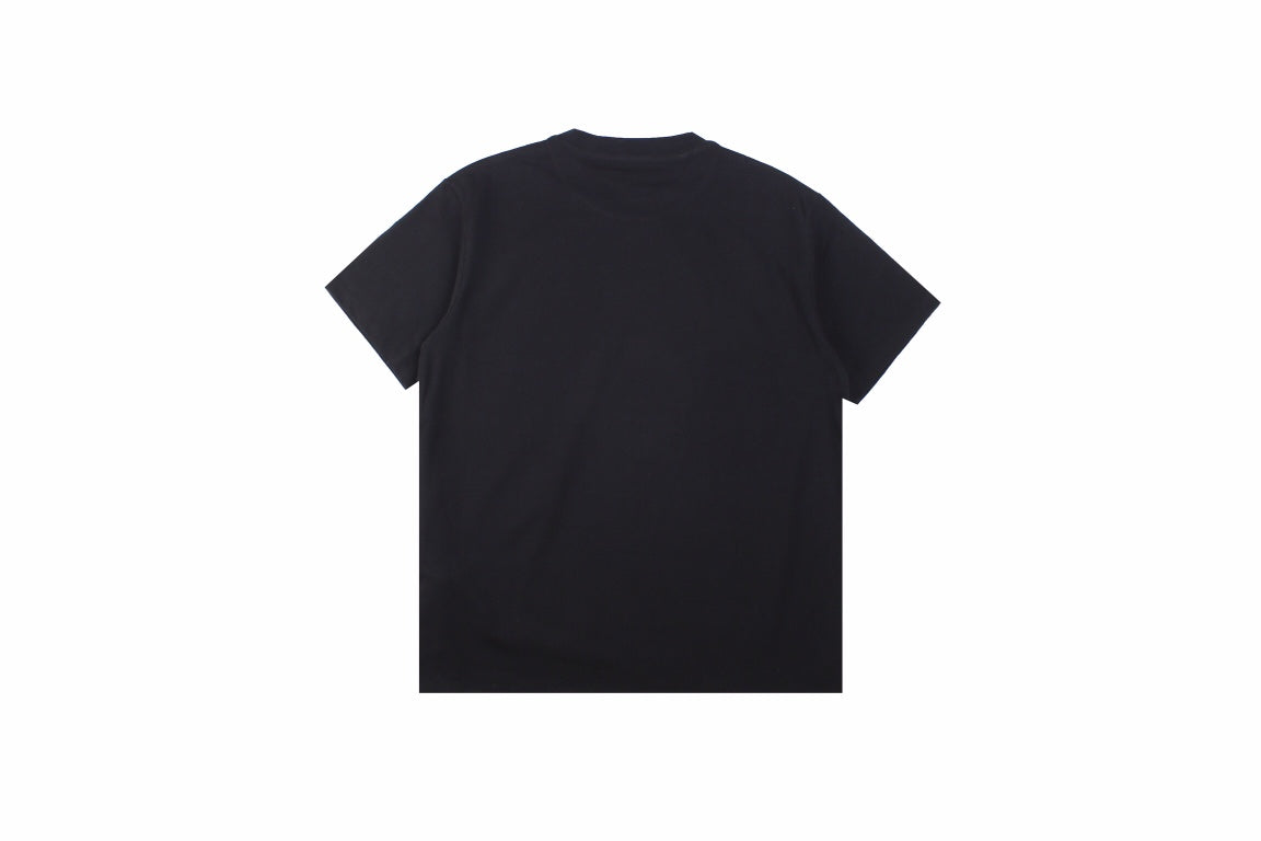 Gucci - Balenciaga Collaboration T-shirt - Black Unisex Streetwear Limited Edition - This black t-shirt marks a bold collaboration between Gucci and Balenciaga, featuring a standout design