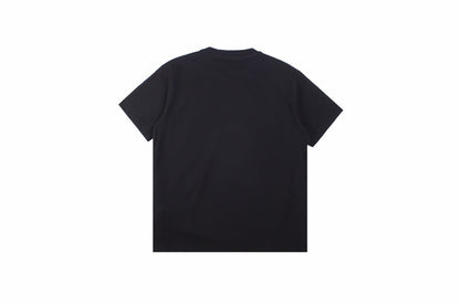 Gucci - Balenciaga Collaboration T-shirt - Black Unisex Streetwear Limited Edition - This black t-shirt marks a bold collaboration between Gucci and Balenciaga, featuring a standout design