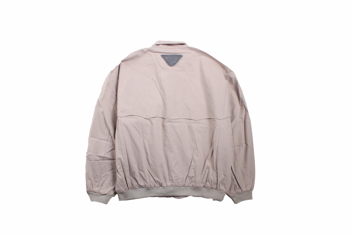 Dior Bomber Jacket - Beige Unisex Streetwear Limited Edition - This Dior jacket features a beige design with a zip-up front. It has two side