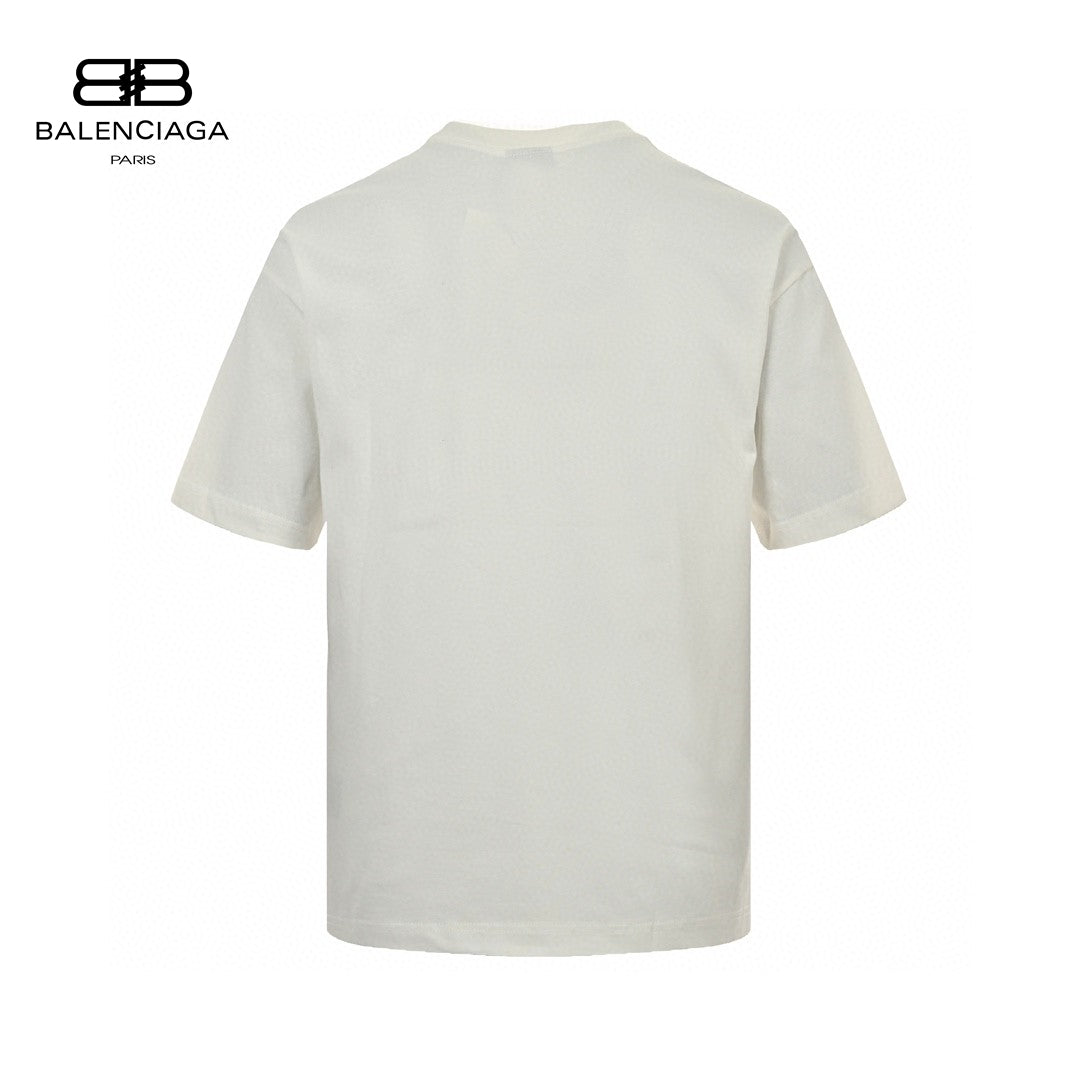 Camiseta Balenciaga Love Notes en blanco