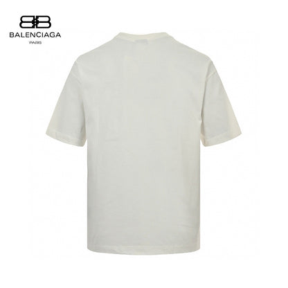 Camiseta Balenciaga Love Notes en blanco