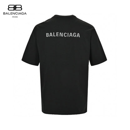 Balenciaga T-shirt - Black Unisex Streetwear Limited Edition - This Balenciaga t-shirt features a bold black design with the phrase 'Take It Easy' in