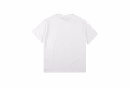 Dior Color Splash Graphic T-shirt - White Unisex Streetwear Limited Edition - This white Dior t-shirt is adorned with the iconic 'Dior' logo, splashed across the front