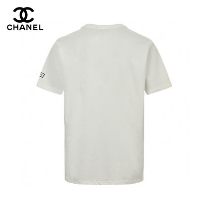 Chanel Minimalist Logo T-shirt (white) Unisex Streetwear Limited Edition - The Chanel Minimalist Logo T-Shirt in white exudes elegance and simplicity, perfect for those who