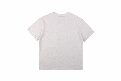 Fear Of God Essentials Logo T-shirt - Heather - Grey Unisex Streetwear Limited Edition - This heather grey t-shirt from Fear of God Essentials showcases a soft, versatile color with