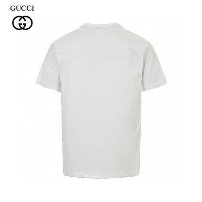Gucci T-shirt With Firenze 1921 Logo - White Unisex Streetwear Limited Edition - The Gucci White T-Shirt with Firenze 1921 Logo epitomizes luxury and classic style. Made from