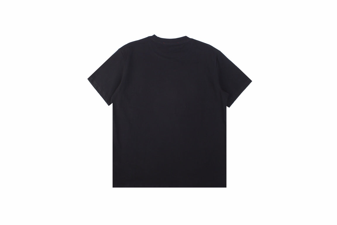 Gucci Lightning Bolt Logo T-shirt In - Black Unisex Streetwear Limited Edition - Inject a bolt of energy into your wardrobe with this striking black Gucci t-shirt, which