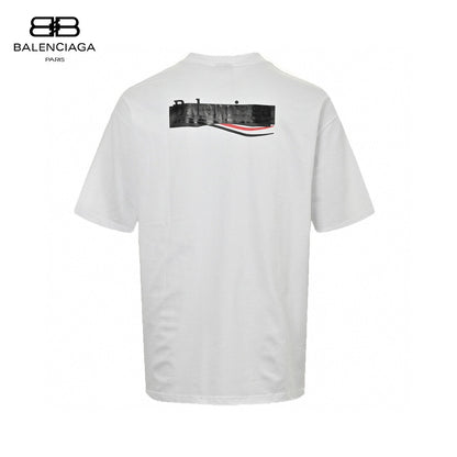 Balenciaga Political Campaign T-shirt (white) Unisex Streetwear Limited Edition - The Balenciaga Political Campaign T-Shirt in white is a stylish and contemporary piece from the