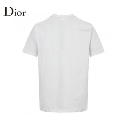 Dior Christian Dior Couture T-shirt - White Unisex Streetwear Limited Edition - This Dior t-shirt features a minimalist design with 'Christian Dior Couture' text in green on