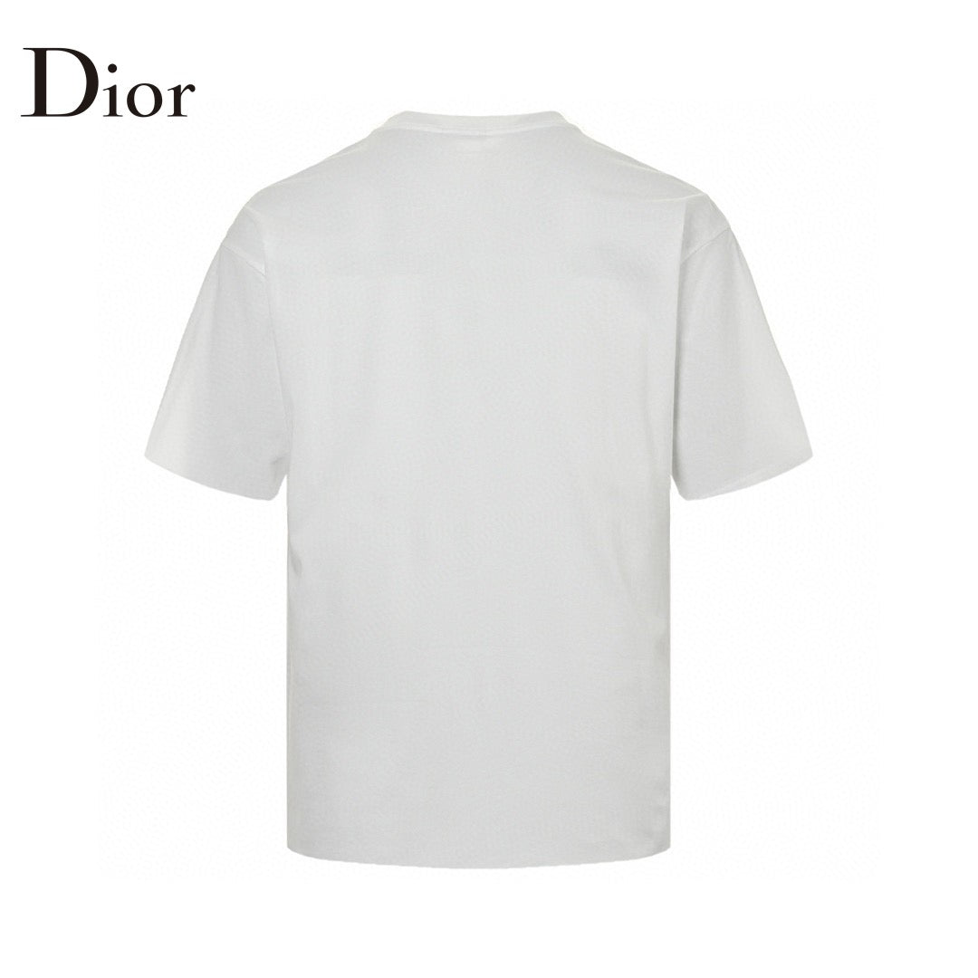 Dior Monster Graphic T-shirt - Green Unisex Streetwear Limited Edition - This Dior t-shirt features a playful green monster graphic intertwined with the brand name in