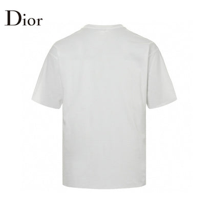 Dior Monster Graphic T-shirt - Green Unisex Streetwear Limited Edition - This Dior t-shirt features a playful green monster graphic intertwined with the brand name in