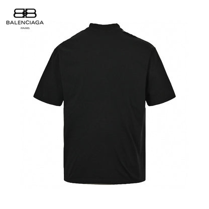 Balenciaga Planet Earth T-shirt - Black Unisex Streetwear Limited Edition - This Balenciaga t-shirt features a bold 'Planet Earth' graphic on the front. The shirt is