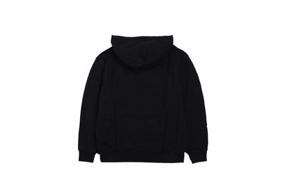 Dior Brushstroke Hoodie - Black Unisex Streetwear Limited Edition - This Dior hoodie in black features a bold brushstroke-style 'DIOR' logo on the front. It